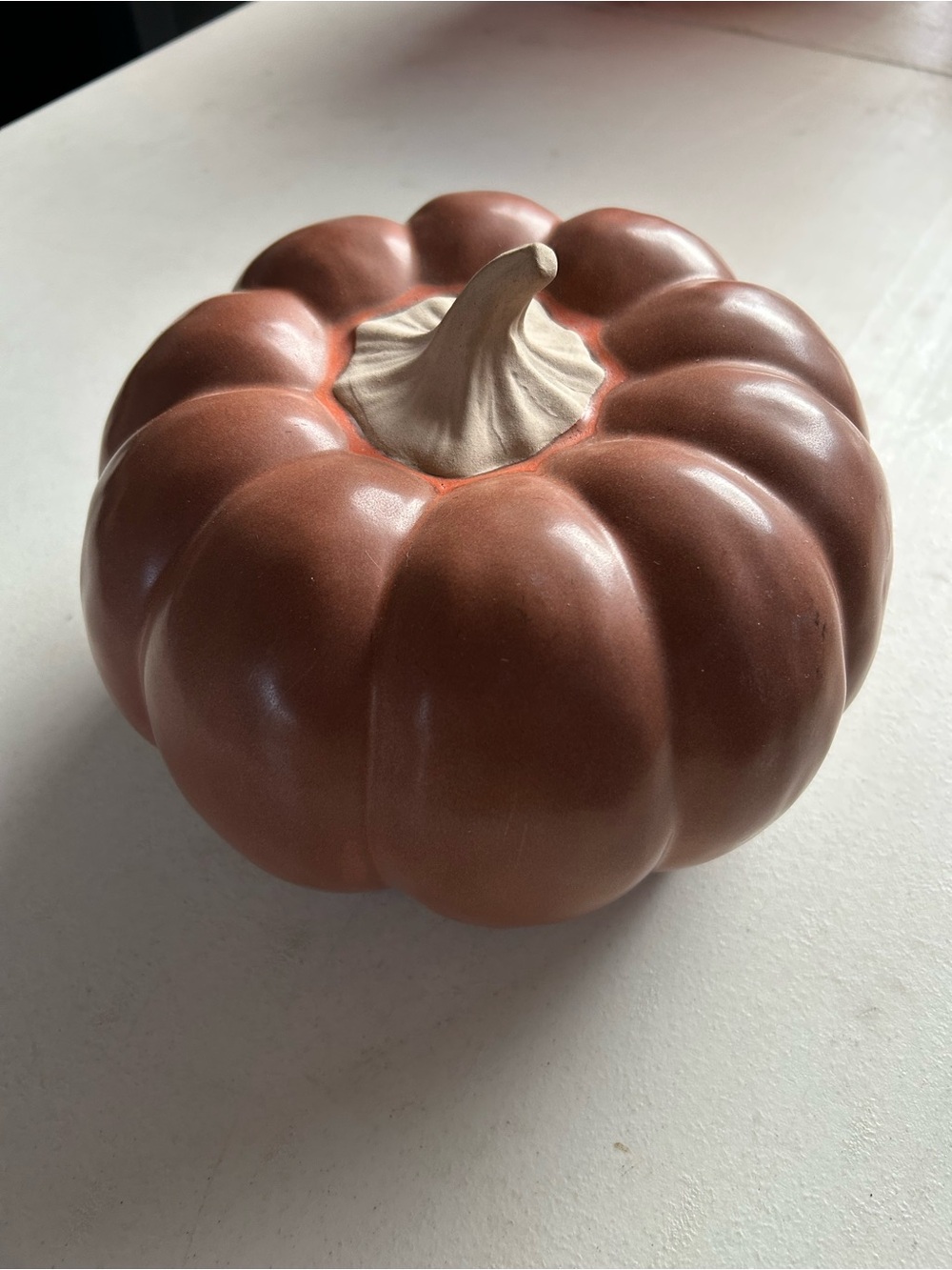 Threshold Large Ceramic Pumpkin